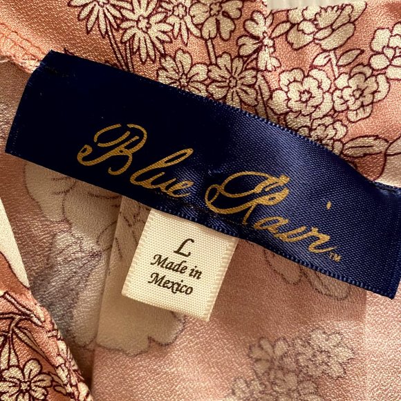 Floral Blouse with Ruffle Sleeve and Cut-out Cold Shoulder - Picture 3 of 3